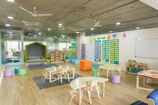 Indoor play and learning space